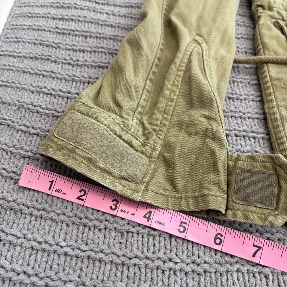 Vintage Ralph Lauren Denim & Supply Military Jacket Small Gorpcore Flag Utility